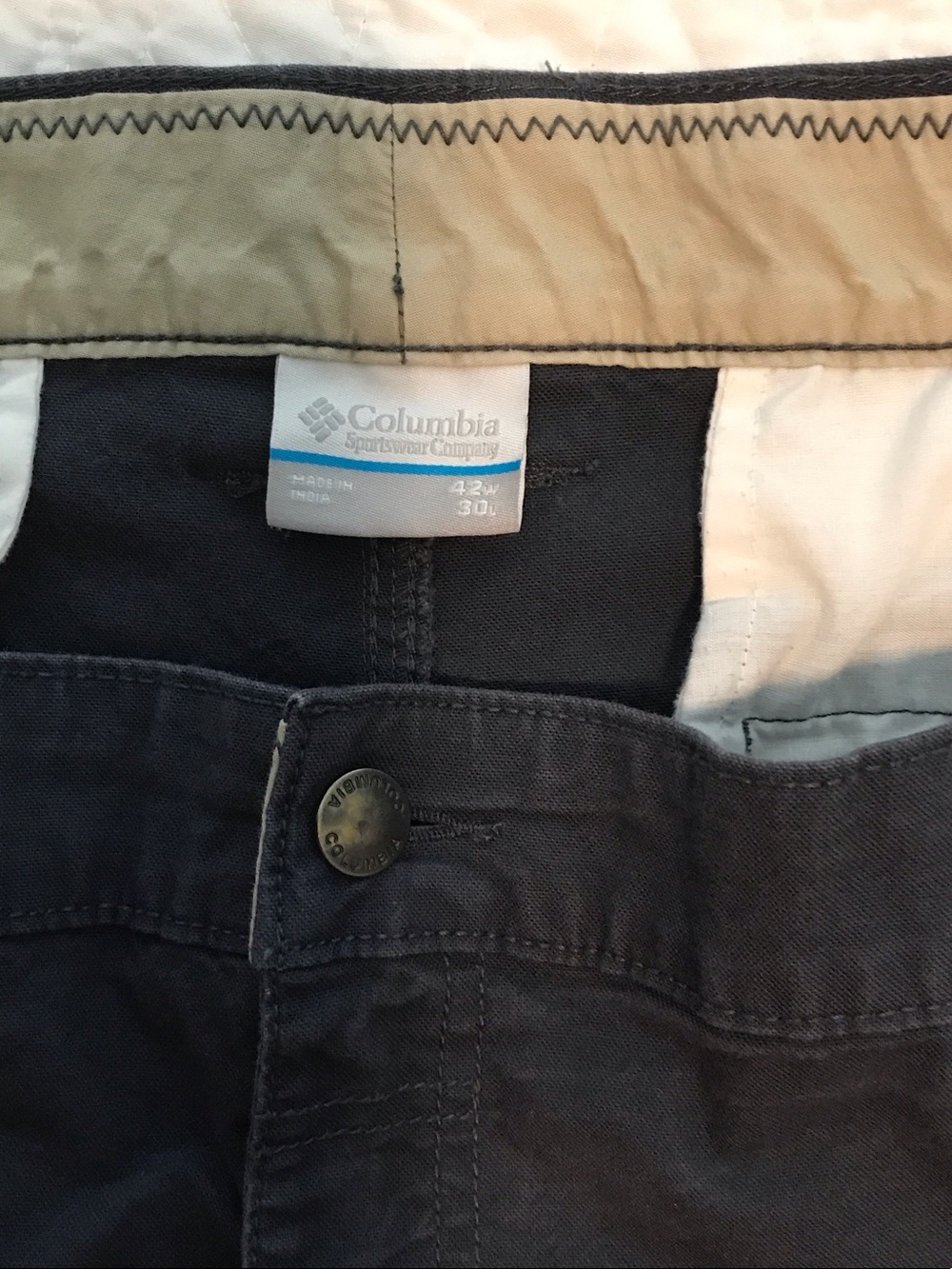Columbia Men’s Charcoal Relaxed Jeans